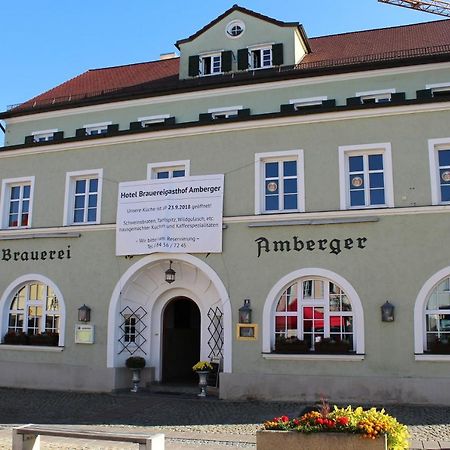 Hotel Brauereigasthof Amberger Kosching Esterno foto